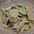 さよまさ's cooksnap of when they made きゅうりと玉ねぎとハムのマリネ風サラダ.
