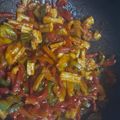 さきこ0224's cooksnap of when they made 冷凍パプリカとちくわのケチャップ炒め.