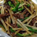 くろまりもり's cooksnap of when they made ジャガイモで青椒肉絲.