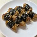 めめっち☆'s cooksnap of when they made お弁当に☆のり巻き豚こまの照り焼き.