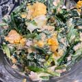 anemonenan's cooksnap of when they made ☆ほうれん草のツナたまサラダ☆.