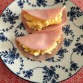 プルンバゴ's cooksnap of when they made マヨたまハム.