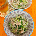 ★kokomama★'s cooksnap of when they made レンジで簡単　もやしと豆苗とツナのナムル.