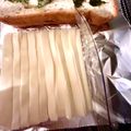 悠LOVE航's cooksnap of when they made うちの技☆スライスチーズ☆切るならコレ☆.