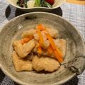 にことん's cooksnap of when they made 煮汁がジュワ〜！副菜に♪油揚げのおろし煮.