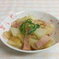 umemodoki's cooksnap of when they made 大根とベーコン炒め煮.