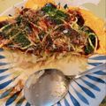 クックQX7K8T☆'s cooksnap of when they made 【大量消費】キャベツとツナのお好み焼き風.