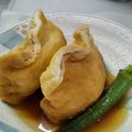 まさヒロ's cooksnap of when they made 油揚げと卵で簡単♫巾着.