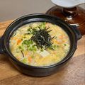 Etsu☆ko's cooksnap of when they made ✿キャベツと豆腐の優しい雑炊✿(おじや).