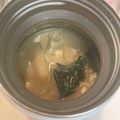 ☆ドキンちゃん☆”'s cooksnap of when they made 5分で味噌汁！新玉ねぎとワカメの味噌汁♪.