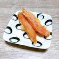 のんべぇヒロ's cooksnap of when they made お弁当に♪カニカマの天婦羅♪彩りも♡.
