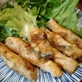 ばたみそーぱん☆'s cooksnap of when they made 焼肉のたれとお味噌で♪茄子の肉巻き.