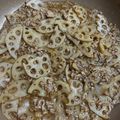 クック1O0AK4☆'s cooksnap of when they made れんこんの挽肉そぼろ餡.