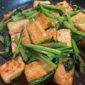 sweetpia's cooksnap of when they made 娘に伝えたい＊小松菜と厚揚げの生姜炒め＊.