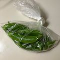 ポークの嫁's cooksnap of when they made スナップえんどうの簡単な冷凍保存方法.