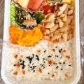 悠LOVE航's cooksnap of when they made わかめご飯で梅干しおにぎり.