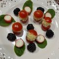 ♡ひな祭り♡'s cooksnap of when they made トマトとマッシュポテトのサンタ＊キャラ弁.
