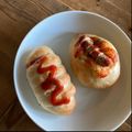 みるく茶's cooksnap of when they made ウインナーパン（ぐるぐる巻かない成形）.