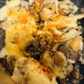 さんちゃん（╹◡╹）'s cooksnap of when they made 材料2つ❀カリカリチーズ舞茸❀.