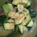 クックCP681N☆'s cooksnap of when they made アボカドと胡瓜の和え物.