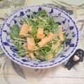 みかかめ's cooksnap of when they made 水菜と油揚げのマヨポンサラダ♪.
