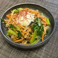 tomo's cooksnap of when they made ビビンバ丼.
