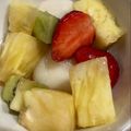 ひとひー's cooksnap of when they made 白玉フルーツポンチ【学校給食】.
