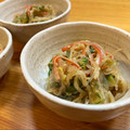 maymar's cooksnap of when they made 春雨とカニカマの中華サラダ風酢の物.