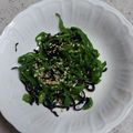 オレンジ's cooksnap of when they made ピーマンと塩昆布のナムル風♪.