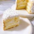 ●ゆゆゆ●'s cooksnap of when they made ハワイの思い出☆ココナッツケーキ.