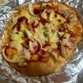 クックQGY1QC☆'s cooksnap of when they made 発酵なし簡単ピザ生地.