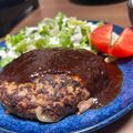 銀杏坊や's cooksnap of when they made ジューシー絶品！基本のハンバーグ.
