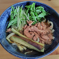 たつき0011's cooksnap of when they made 冷凍うどん＆レンジで茄子とツナの冷うどん.