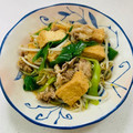 あっこ姉's cooksnap of when they made 節約！豚こまと厚揚げのすき焼き風.