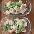 にゃおまる☆'s cooksnap of when they made えびとブロッコリーのうま塩豆腐.