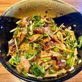 さすらい's cooksnap of when they made 豆苗とかつおの刺身 生姜醤油がけ.