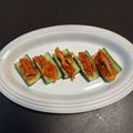 ほか弁ママ's cooksnap of when they made うちの味☆大葉香る♪胡瓜のキムチのせ♪.