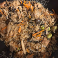 りのぽぽん☆'s cooksnap of when they made リメイク！角煮の煮汁で炊き込みご飯☆.