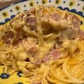 ちーたろ☆'s cooksnap of when they made ワンパン！生クリーム不要カルボナーラ.