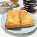 ぱふ's cooksnap of when they made 市販の食パン🐾トーストする時は.