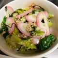 しずのんママ's cooksnap of when they made ほうれん草とかまぼこの塩昆布ナムル.