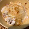 jyuriet's cooksnap of when they made 超ズボラ飯＆夜食！豆腐ソースのツナドリア.