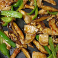 mizumzumu's cooksnap of when they made No3433豚と椎茸の甘辛炒め.
