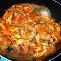 らうんじ美やお's cooksnap of when they made 鳥もも肉のトマト缶煮込み.