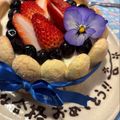 きべちん's cooksnap of when they made ⁂シャルロットフレーズ❀バニラババロア⁂.