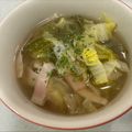 なーなちゃん's cooksnap of when they made 白菜とベーコンのコンソメスープ.