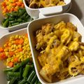ame-ikuru's cooksnap of when they made 冷凍ポテトとナゲットのマヨチーズ焼き.
