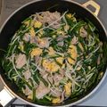 yama_miu's cooksnap of when they made ご飯ガッツリ！ニラ卵＆豚コマ肉.