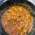 ミホ☆こむ's cooksnap of when they made ナスとトマトの無水カレー❤️夏野菜消費に.