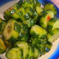 ゆるмαмα's cooksnap of when they made 簡単すぎる！！★即席ピリ辛きゅうり★.
